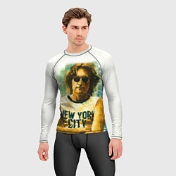 Рашгард мужской John Lennon: New York, цвет: 3D-принт — фото 2