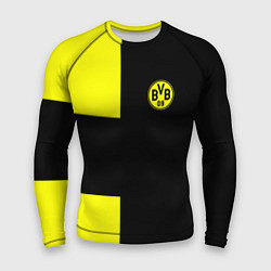 Рашгард мужской BVB FC: Black style, цвет: 3D-принт