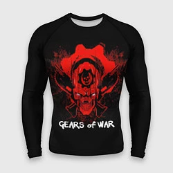 Мужской рашгард Gears of War: Red Skull