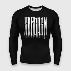 Рашгард мужской Sarcasm, цвет: 3D-принт