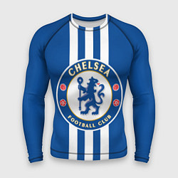 Рашгард мужской FC Chelsea: Gold Lines, цвет: 3D-принт