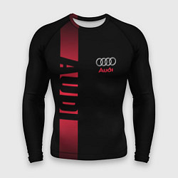 Рашгард мужской Audi: Black Sport, цвет: 3D-принт