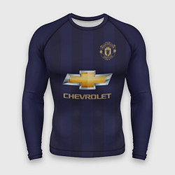 Рашгард мужской FC MU: Pogba Away 18/19, цвет: 3D-принт