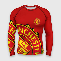 Рашгард мужской FC Man United: Red Exclusive, цвет: 3D-принт