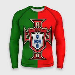 Рашгард мужской Сборная Португалии, цвет: 3D-принт