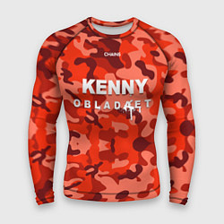 Рашгард мужской Kenny: Obladaet Camo, цвет: 3D-принт