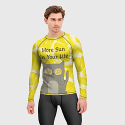 Рашгард мужской More Sun In Your Life, цвет: 3D-принт — фото 2
