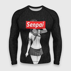 Рашгард мужской Senpai: School Girl, цвет: 3D-принт