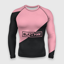 Рашгард мужской Black Pink, цвет: 3D-принт