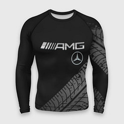 Рашгард мужской Mercedes AMG: Street Racing, цвет: 3D-принт