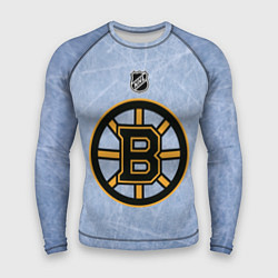 Рашгард мужской Boston Bruins: Hot Ice, цвет: 3D-принт