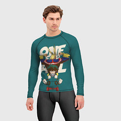 Рашгард мужской Моя геройская академия, цвет: 3D-принт — фото 2