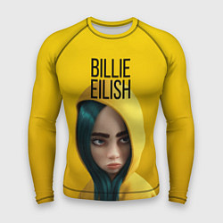 Рашгард мужской BILLIE EILISH: Yellow Girl, цвет: 3D-принт