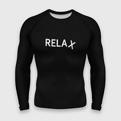 Рашгард мужской Relax 1, цвет: 3D-принт
