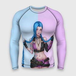 Рашгард мужской League of Legends Jinx, цвет: 3D-принт