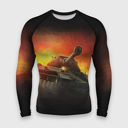 Рашгард мужской Tank, цвет: 3D-принт