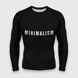 Рашгард мужской Minimalism, цвет: 3D-принт