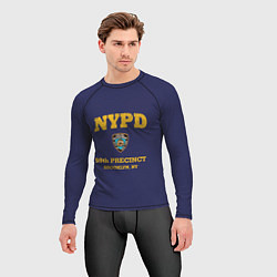 Рашгард мужской Бруклин 9-9 департамент NYPD, цвет: 3D-принт — фото 2