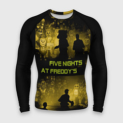 Рашгард мужской Five Nights at Freddy's, цвет: 3D-принт