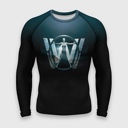 Рашгард мужской Westworld Logo, цвет: 3D-принт