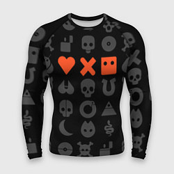 Рашгард мужской LOVE DEATH ROBOTS LDR, цвет: 3D-принт