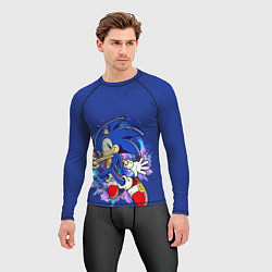 Рашгард мужской Sonic, цвет: 3D-принт — фото 2