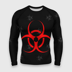 Рашгард мужской EPIDEMIC BIOHAZARD, цвет: 3D-принт
