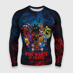 Рашгард мужской Five Nights At Freddys, цвет: 3D-принт