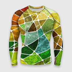 Рашгард мужской Мозаика, цвет: 3D-принт