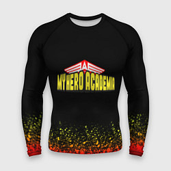 Мужской рашгард MY HERO ACADEMIA logo on FIRE
