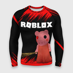 Мужской рашгард Roblox Piggy