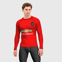 Рашгард мужской Манчестер Юнайтед форма 2020, цвет: 3D-принт — фото 2