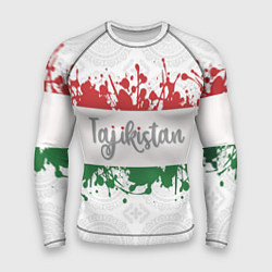 Рашгард мужской Таджикистан, цвет: 3D-принт