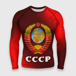 Рашгард мужской СССР USSR, цвет: 3D-принт