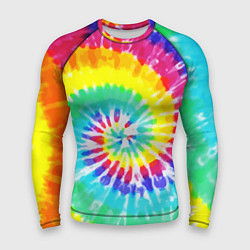 Рашгард мужской TIE-DYE СТЕНА, цвет: 3D-принт