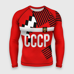Рашгард мужской Форма сборной по футболу 1991, цвет: 3D-принт
