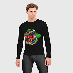 Рашгард мужской Марио, цвет: 3D-принт — фото 2
