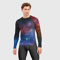 Рашгард мужской Glitch space, цвет: 3D-принт — фото 2