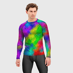 Рашгард мужской Multicolored, цвет: 3D-принт — фото 2