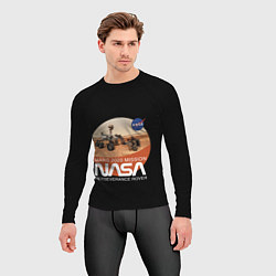 Рашгард мужской NASA - Perseverance, цвет: 3D-принт — фото 2