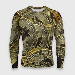 Мужской рашгард БИТКОИНЫ МОНЕТЫ