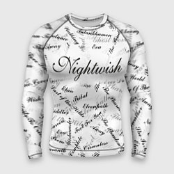 Рашгард мужской Nightwish Songs Найтвиш песни Z, цвет: 3D-принт