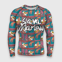 Рашгард мужской SLAVA MARLOW 5, цвет: 3D-принт