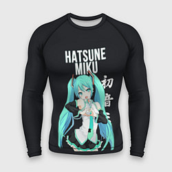 Рашгард мужской Hatsune Miku Хацунэ Мику, цвет: 3D-принт