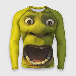 Рашгард мужской Shrek is Yelling, цвет: 3D-принт