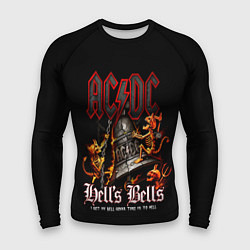 Рашгард мужской ACDC Hells Bells, цвет: 3D-принт