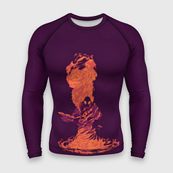 Мужской рашгард Pyro in fire