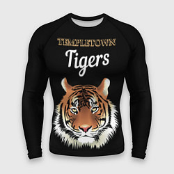 Рашгард мужской Templetown Tigers, цвет: 3D-принт