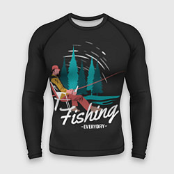 Мужской рашгард Рыбалка Fishing