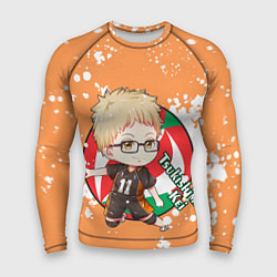 Мужской рашгард Tsukishima Kei Haikyu Волейбол Z